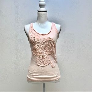 Embellished Floral Tank